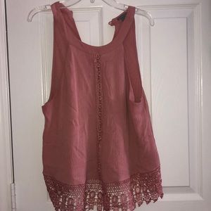 Blush colored shirt